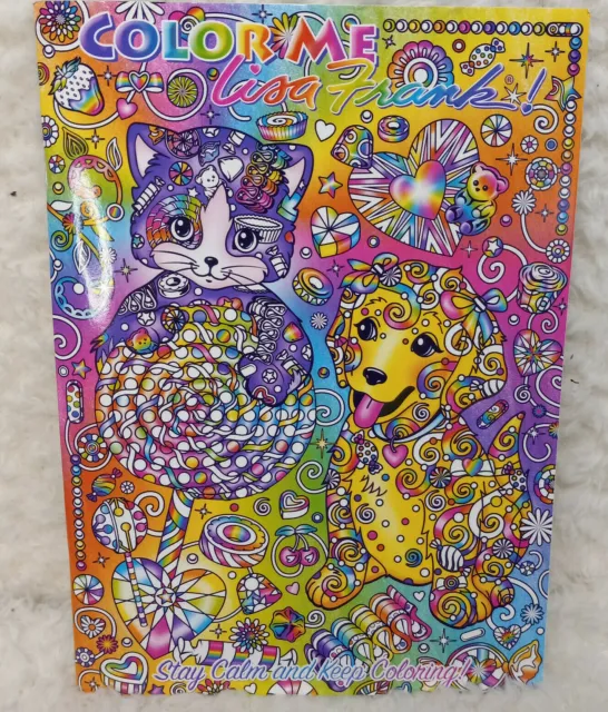 Lisa Frank Coloring book - Stay calm and keep coloring, relaxing, creative kids.