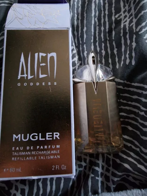 MUGLER ALIEN GODDESS 60ml Eau De Parfum. Refillable Talisman
