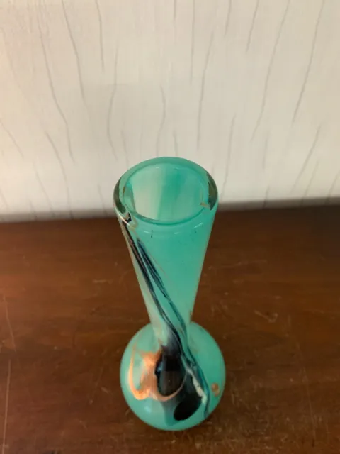 Vase soliflore en verre coloré 2