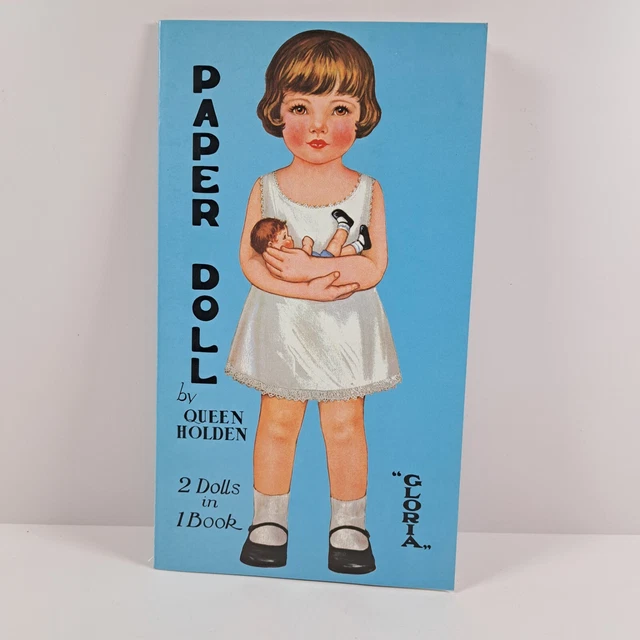 VINTAGE PAPER DOLL Book by Queen Holden Gloria Sony Complete Uncut
