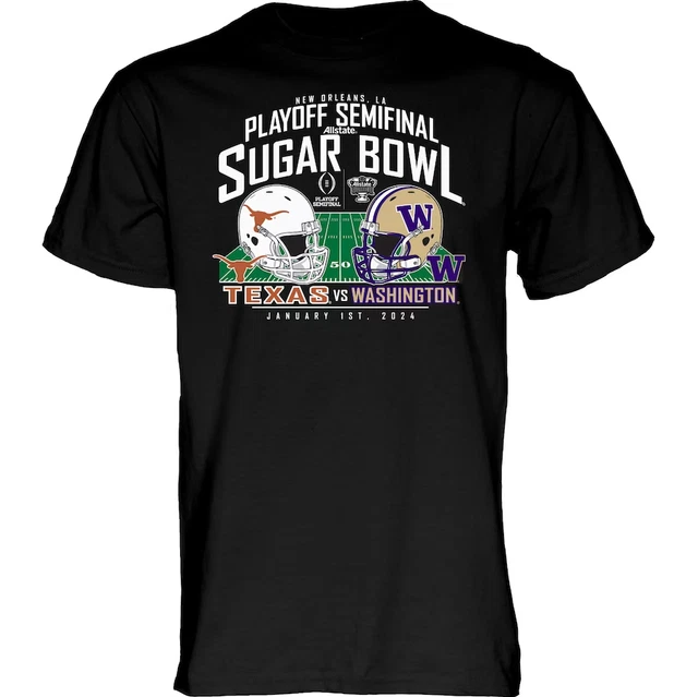 WASHINGTON HUSKIES VS. Texas Longhorns Football Playoff 2024 Matchup T