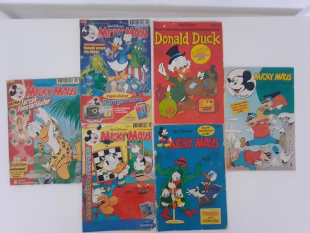 Micky Maus Comic Hefte E  4x , Donald Duck Heft 33  1x