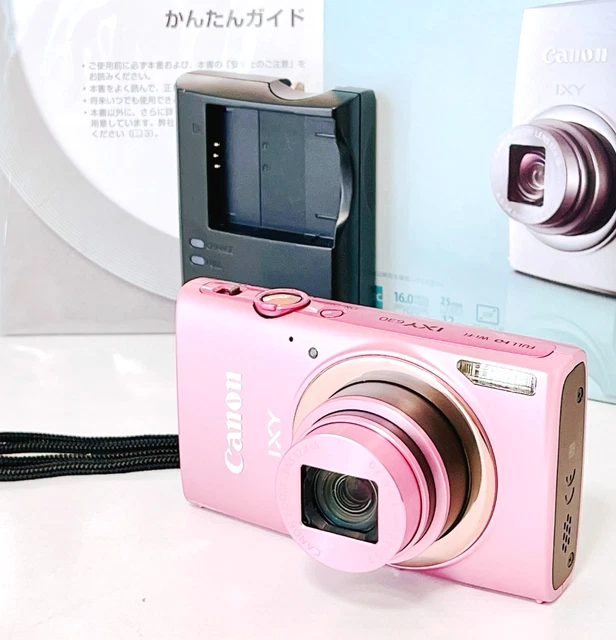 TOP MINT] CANON PowerShot A2400 IS Pink Box 16.0MP Compact