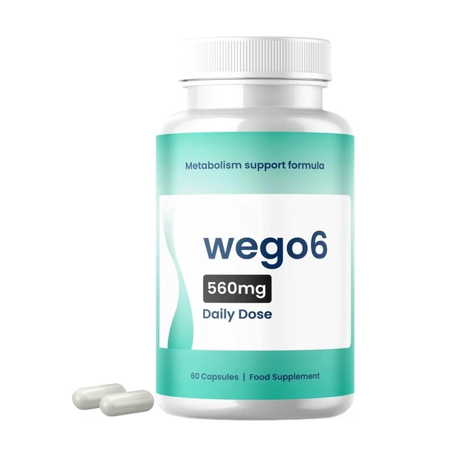 WEGO6 CAPSULES METABOLISM Support - Weight Loss Support, 60 Capsules ...