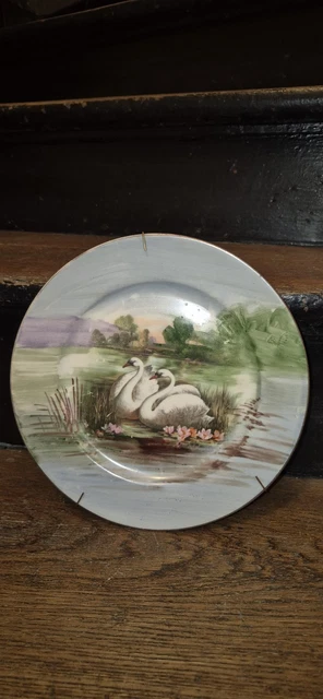 Petite Assiette Hermès – Chiens Courants Et D'Arrêt – Modèle Cailles – Vert – 17 Cm