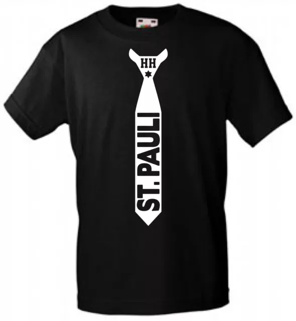 Individuelles + Cooles Hamburg St. Pauli Krawatten T-Shirt Für Experten, Fans!!