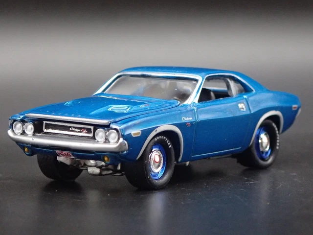 Modellino 1:64 Dodge Challenger 1970 – Giallo – Pressofuso Da Collezione – Nuovo Sballato - Foto 5