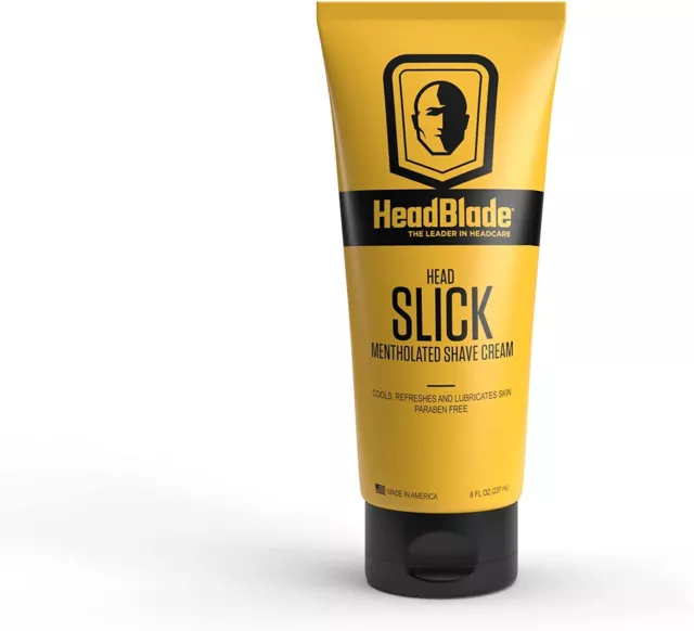 New design HeadBlade HeadSlick Head Slick Shaving Shave Cream Mens 8oz 237ml