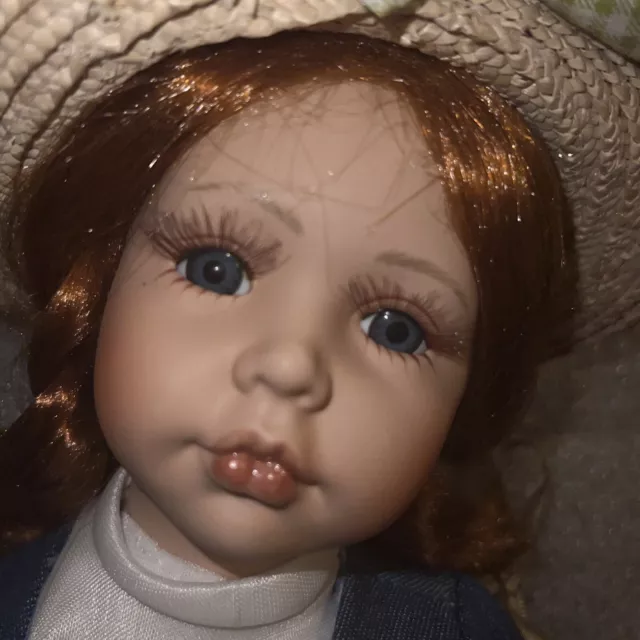 Heritage Signature Collection Porcelain Doll Country Carrie 15”