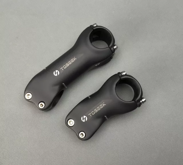 Carbon Fiber Bicycle Stem 6°/17° Handlebar Stem 31.8*70-130mm for MTB Road Bike