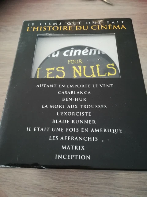 Coffret 10 Films Qui Ont Fait Le Cinema + livre ( 9 dvd encore sous blister)