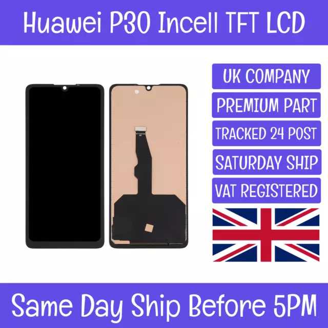 Huawei P30 ELE-L09 Replacement Incell TFT LCD Screen Display Touch Digitizer
