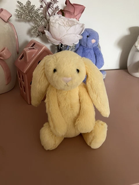 JELLYCAT SMALL BASHFUL Lemon Bunny Retired And Rare £42.30 - PicClick UK