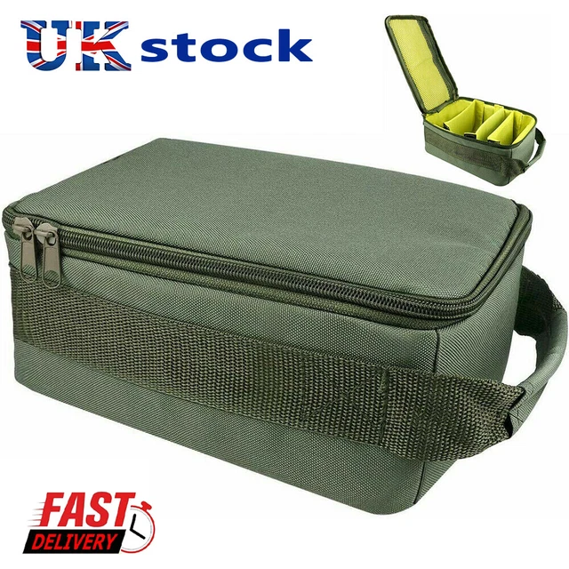 Fishing Reel Gear Bag Portable Waterproof Fishing Reel Organizer Storage Case UK