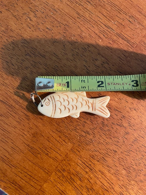 Scrimshaw Bone Fish