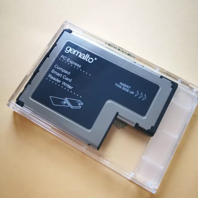 NEU Lenovo Gemalto 54 mm ExpressCard Smartcard Schreibgerät FRU 41N3043 RDF12