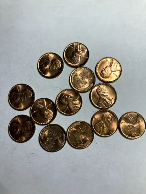 (50) 1952 P Lincoln Wheat Cent Roll  (50 COINS)  Gem BU-ORIGINAL ESTATE!