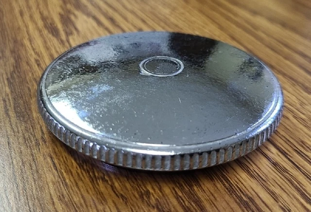 Vintage Original 1930's Car Truck Engine Chrome Threaded Radiator Cap OEM #29
