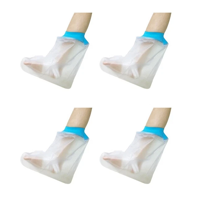 4 x vasca impermeabile protezione piede vasca impermeabile copertura doccia piede supporto U1K6