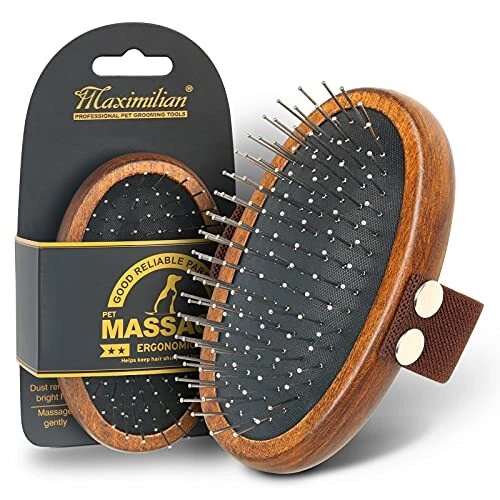 Pet Detangling Brush Bath Dog Pin Slicker Detangle Grooming Pins Shampoo Brush C