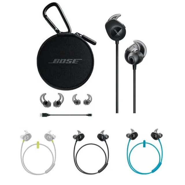 Bose SoundSport Bluetooth Wireless Earbuds In-Ear Headphones Sports Earphones