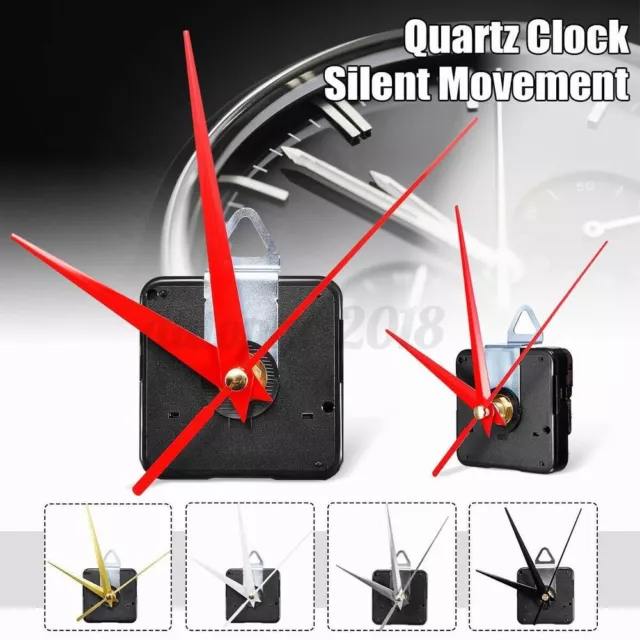 Quiet DIY Quartz Wall Clock Movement Mechanism Kit Maintain Accurate Time