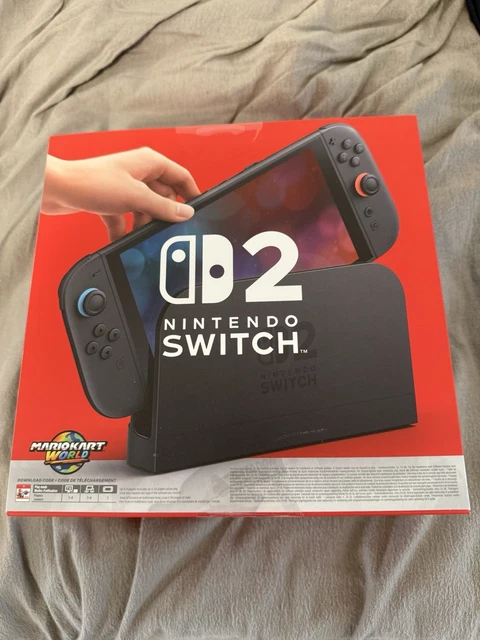 NINTENDO SWITCH 2 Console with Mario Kart World Bundle New and Sealed £ ...