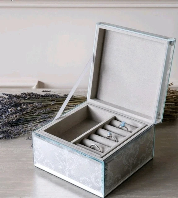 Ashley Brand Laura Ashley Mirrored Jewellery Box Laura Ashley