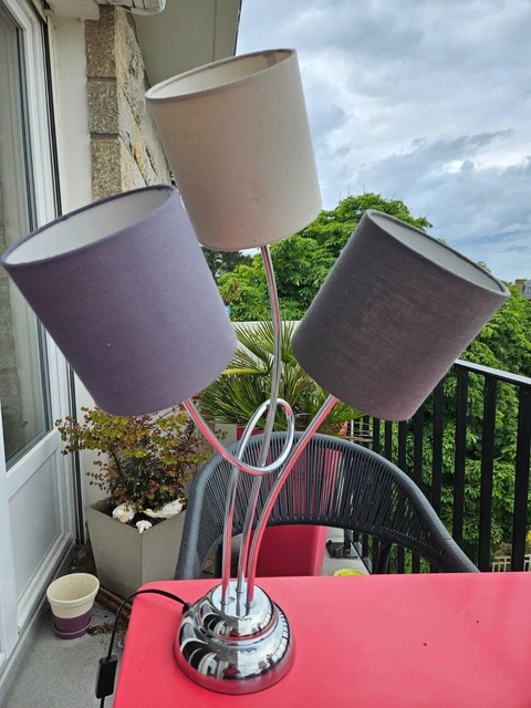 Lampe à poser Mingle - 3 pieds Métal brun sable | Leen Bakker