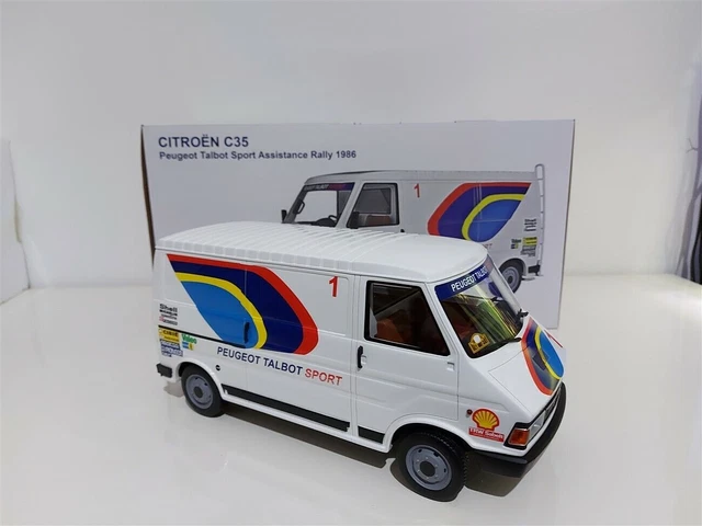 CITROEN C35 FOURGON ASSISTANCE RALLYE PEUGEOT TALBOT 1986 LAUDORACING LM107B4