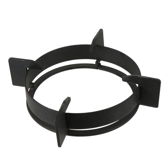 Staffa per fornello a gas Stufa a gas Wok Rack Supporto per anello per pentola Staffe Pan Cast Ironnon Supporto Bruciatore Rastrelliere in metallo Coperture per piano cottura  15
