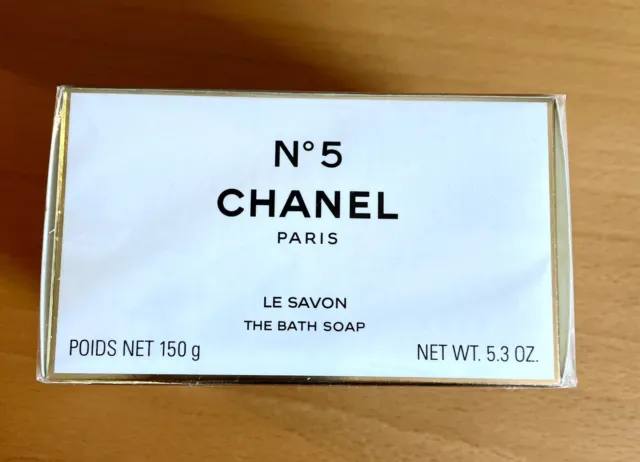 CHANEL Les Savons No 5 Perfume The Bath Soap 75g x 5 Limited Brand New