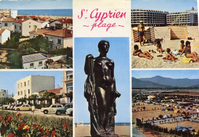 Carte SAINT CYPRIEN PLAGE Multivues