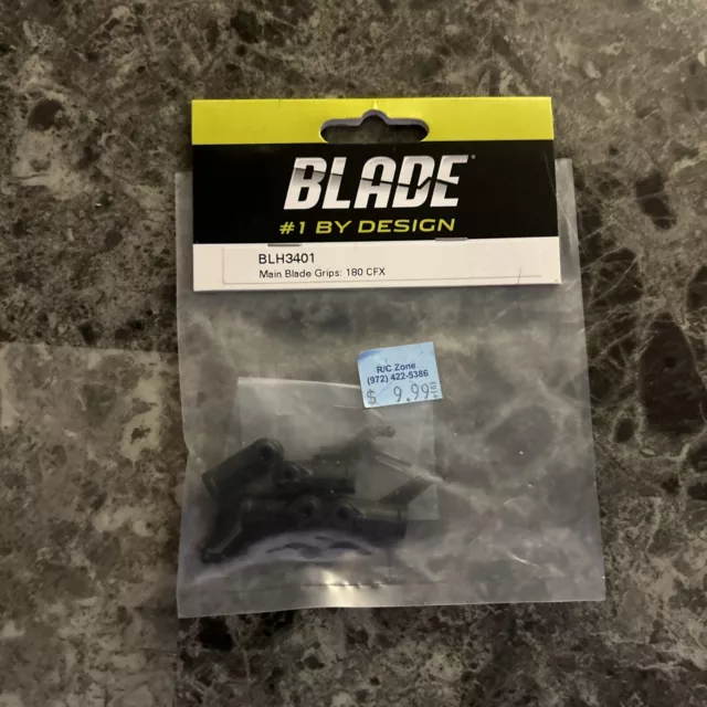 New! Blade 180 Cfx Main Blade Grips. Part# Blh3401 3D Helicopter