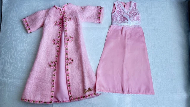 Tenue Complète Violette Pour Poupée Cathie Bella 1973 - Vintage