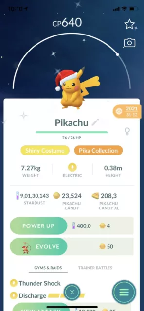 Pokémon GO Shiny Detective Pikachu – Trade 20.000 stardust (Read Describe)  - PoGoFighter