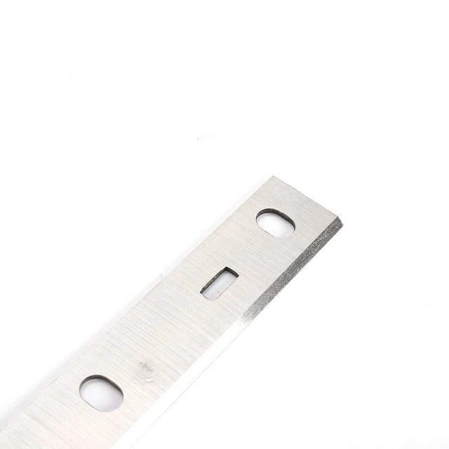 Lot De 2 Lames De Rabot 210 X 22 X 1,8 Mm – Acier CV 52 Rockwell, Réaffûtables, Compatibles Multi-Machines