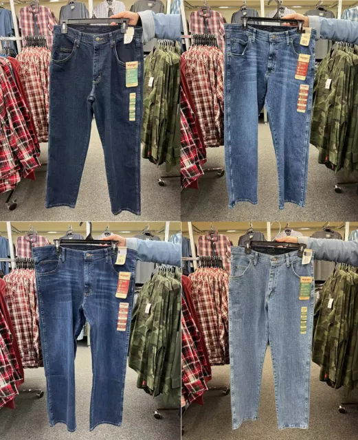 WRANGLER MENS PERFORMANCE Series Jeans Five Star Regular Fit Flex Waistband  NEW! $39.95 - PicClick