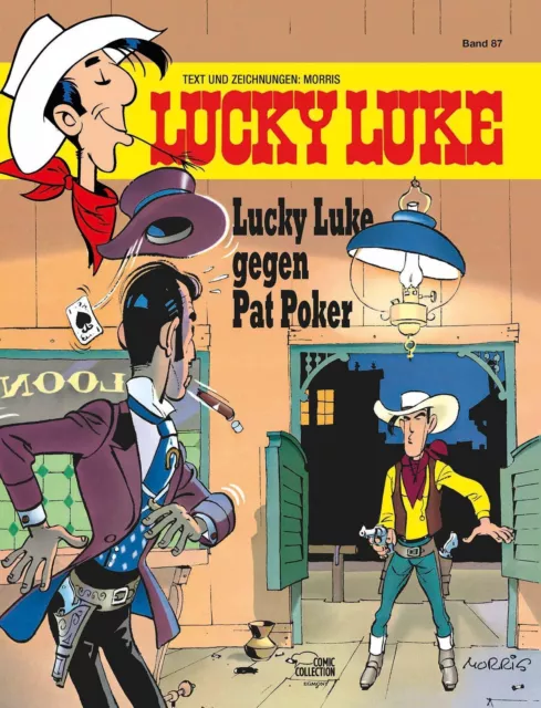 Lucky Luke 87 - Lucky Luke gegen Pat Poker | Morris | Deutsch | Buch | 48 S.