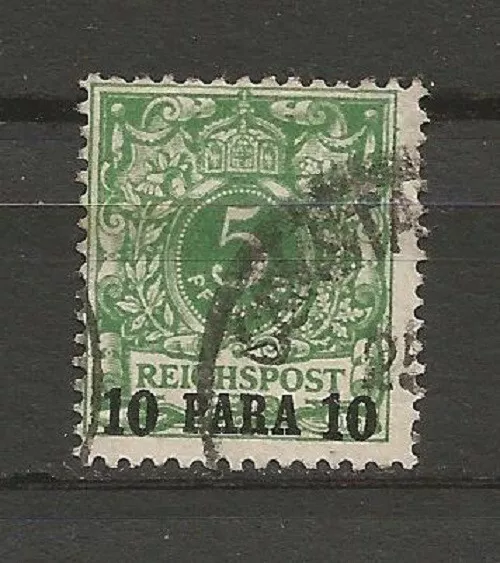 Reich Auslandspostamt kolonien Turkei 1889 Mi 6 b gest