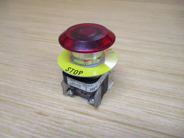 Allen Bradley 800T-FXTQ10XA1 Push Button W/800T(- XA1,-Blank);Legend