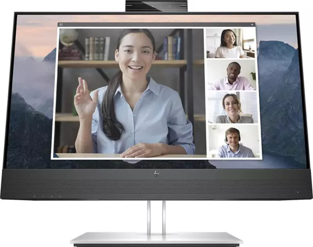 HP E24Mv G4 Conferencing Monitor 24 inch IPS  Full HD 5ms Response 169LOE9#ABU