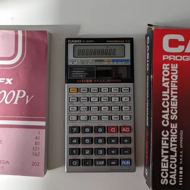 Casio clearance fx 3600pv