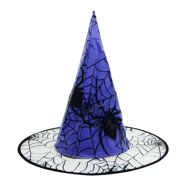 Cappelli da strega per bambino strega costumi di Halloween accessori cappello da strega pieghevole