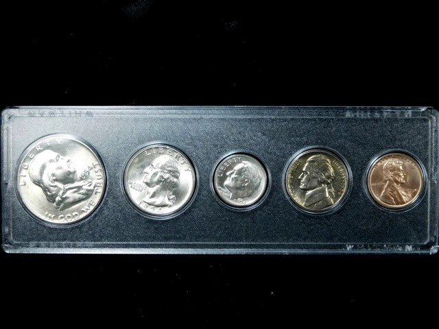 1954-D United States Mint Set - Uncirculated in Holder