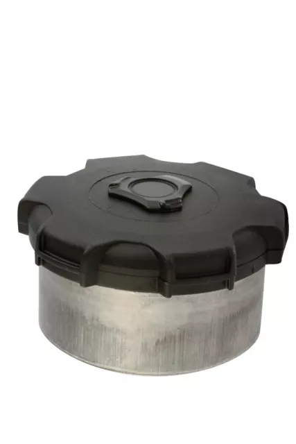 VideoPUP 1.5inch Aluminium Alloy Oil Fuel Tank Cap,Silver
