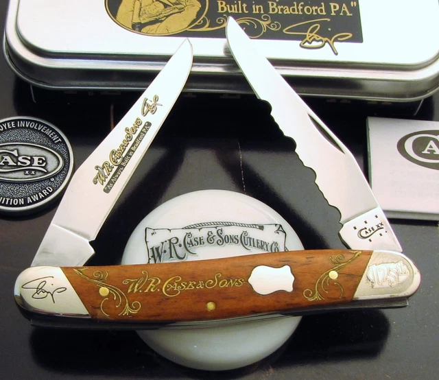 Case Muskrat Knife 2014 Case Consumer Tour SFO MIB With COA MEGA RARE Muskrat NR