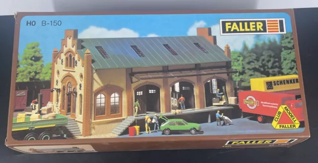 Faller B-150 HO Scale Freight House Kit New In the Box With Instructions