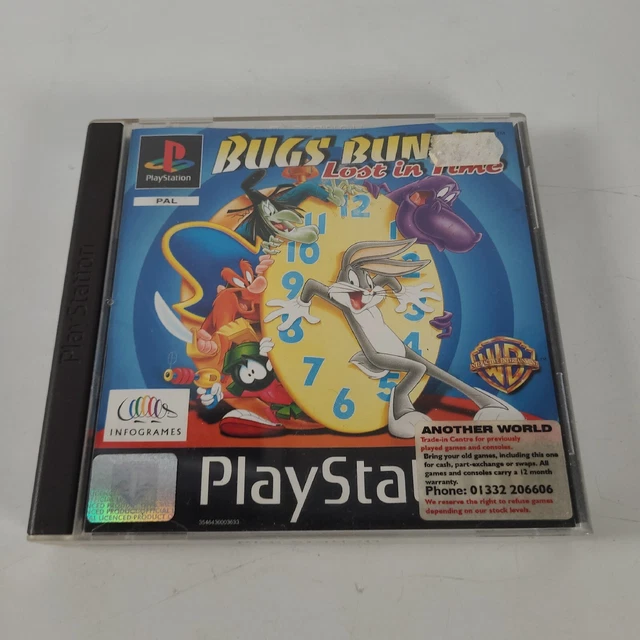 BUGS BUNNY LOST In Time Playstation PS1 Video Game Manual PAL EUR 53,23 ...