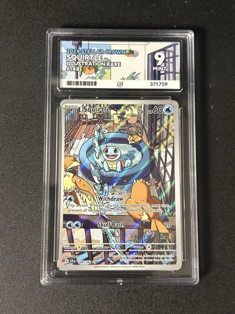 POKEMON TCG CARD Squirtle 148/142 Stellar Crown Illustration Rare - ACE 9 56.04 - PicClick UK POKEMON TCG CARD Squirtle 148/142 Stellar Crown Illustration Rare - ACE 9 56.04 - PicClick UK